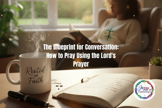The-Blueprint-for-Conversation-How-to-Pray-Using-the-Lord-s-Prayer Jazzy Faith Designs