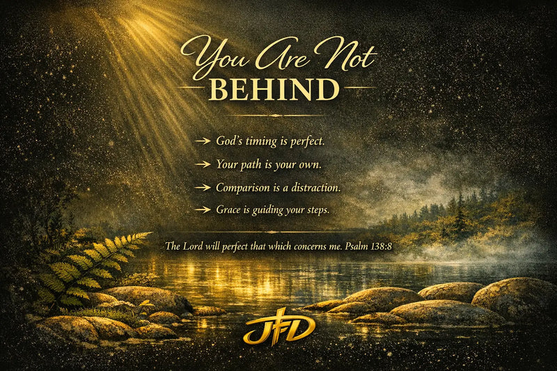 You Are Not Behind