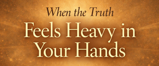 When the Truth Feels Heavy in Your Hands Jazzy Faith Designs