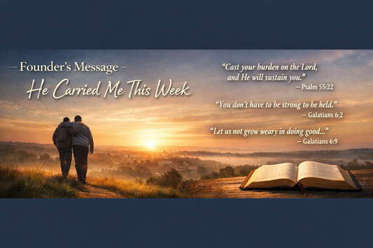He Carried Me This Week Jazzy Faith Designs