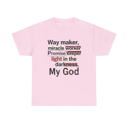 My God: A Statement of Faith t-shirt - JazzyCrafting